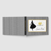 金ゴールドブラック60とセンセーショナル誕生日パーティー ゲストブック (全面)