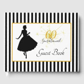 金ゴールドブラック60とセンセーショナル誕生日パーティー ゲストブック (正面)