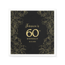 金ゴールドブラック60誕生日