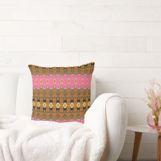 金ゴールドブラック&ピンクス クッション (ソファ)