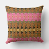 金ゴールドブラック&ピンクス クッション (裏面)