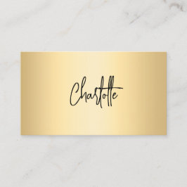 金ゴールドブラックQRコード署名スクリプト 名刺