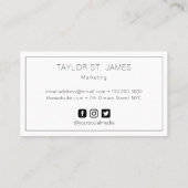 金ゴールドブルーウォーターカ絵画ラーズ(ばちゃばちゃ)跳ねるビジネスCA 名刺 (裏面)