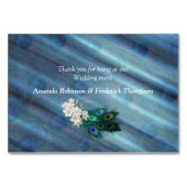 金ゴールドブルーグリーンピーコックオンエメラルドグリーン テーブルナンバー (裏面)