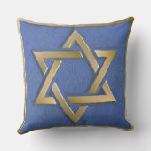 金ゴールドブルースターオブデイヴィッドアートパネル クッション (裏面)