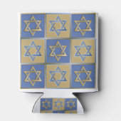 金ゴールドブルースターオブデイヴィッドアートパネル 缶クーラー (裏面)