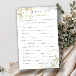 金ゴールドブルースターフィッシュフィニッシュパパのフレーズ赤ちゃんシャワー