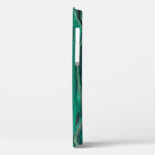 金ゴールドブルーマーリング：流動的な芸術 Case-Mate iPhoneケース (裏面 / 左)