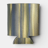 金ゴールドブルーラインカスタムクーラーボックス 缶クーラー (正面)