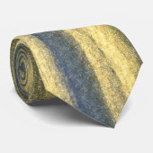 金ゴールドブルーラインタイ ネクタイ (ロール)