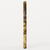 金ゴールドブルーリップメイクアップ美しいカスタムパーソナライズされた Case-Mate iPhoneケース (裏面/右)