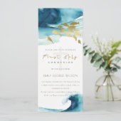 金ゴールドブルー水中海魚ファースト・ホーリー・コミューン 招待状 (スタンド正面)