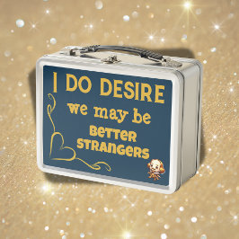 金ゴールドブルー – 私は欲望… | メタルランチボックス