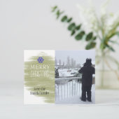 金ゴールドブレンドホリデーフォトカード シーズンポストカード (スタンド正面)