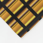 金ゴールドブロックフリースブランケット フリースブランケット (角)