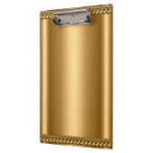 金ゴールドブロンズプラークのチェーン追加ビジネス名 クリップボード (左)