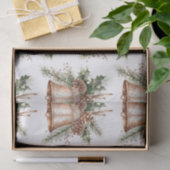 金ゴールドブロンズホワイトクリスマスベル 薄葉紙 (ギフト)