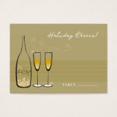 金ゴールドブーブリーシャンパン応援スタイリッシュホリデーパーティー (正面)