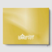 金ゴールドプリンセスコーチ&ホーススウィート16 ゲストブック (裏面)