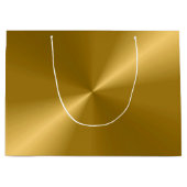 金ゴールドプリント抱き枕 ラージペーパーバッグ (正面)