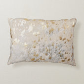 金ゴールドプリント金属ランチョンマット磁気Fram アクセントクッション (裏面)