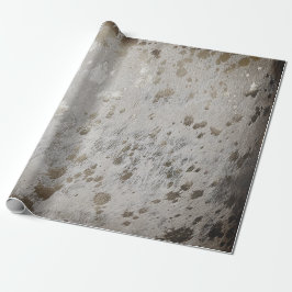 金ゴールドプリント金属包み紙 ラッピングペーパー