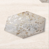 金ゴールドプリント金属 ペーパーコースター (アングル)