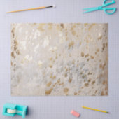 金ゴールドプリント金属 薄葉紙 (クラフト)