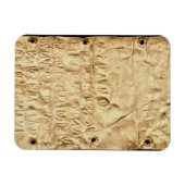 金ゴールドプレートと'短い'エトルリアの碑文から マグネット (横)