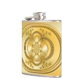 金ゴールドプレート フラスク (左)