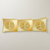 金ゴールドプレート ボディピロー (裏面)