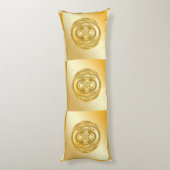 金ゴールドプレート ボディピロー (裏面 (縦))