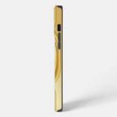 金ゴールドプレート iPhoneケース (左側面)