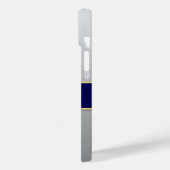 金ゴールドプロフェッショナルカドゥセスメディカルブルー Case-Mate iPhoneケース (裏面 / 左)