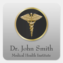 金ゴールドプロフェッショナルメディカルカドゥセウス – ステッカー