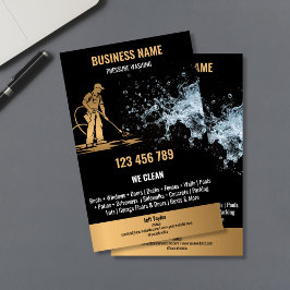 金ゴールドプロフェッショナル加圧洗浄力洗浄 チラシ