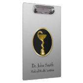 金ゴールドプロフェッショナル衛生ボウル医療 クリップボード (右)