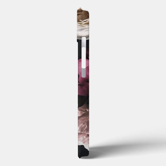 金ゴールドヘアスタイリストエレガントのフローラ Case-Mate iPhoneケース (裏面 / 左)