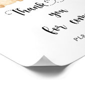 金ゴールドベア\ポスター来ありがとう ポスター (角)