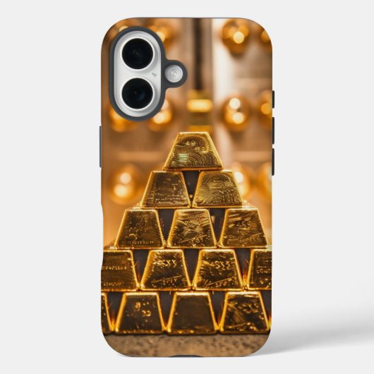 金ゴールドベビー Case-Mate iPhoneケース (裏面)