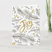 金ゴールドベリエレガントーパインバウウォーター色フローラ シーズンカード (正面)