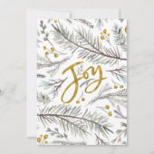 金ゴールドベリエレガントーパインバウウォーター色フローラ シーズンカード (正面)