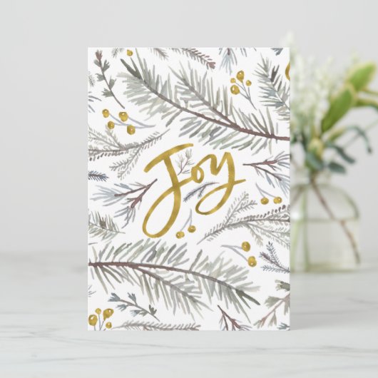 金ゴールドベリエレガントーパインバウウォーター色フローラ シーズンカード (スタンド正面)