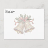 金ゴールドベルはがき ポストカード (裏面)