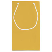 金ゴールドペイズリー象 スモールペーパーバッグ (裏面)