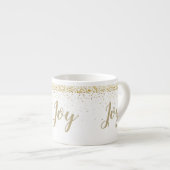 金ゴールドペイタイトスターズジョイエスプレッソマグ エスプレッソカップ (正面右)