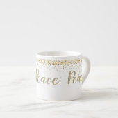 金ゴールドペタイトスターズピースエスプレッソマグ エスプレッソカップ (正面右)