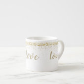 金ゴールドペタイトスターズラブエスプレッソマググ エスプレッソカップ (正面右)