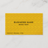 金ゴールドホイルのデザインのカスタムはあなたの名刺を作ります 名刺 (正面)