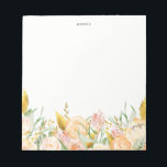 金ゴールドホイルの群葉のメモ帳が付いているモモの花 ノートパッド<br><div class="desc">明るさを加え、この花のメモ帳が付いているあなたのオフィスに光って下さい。 それはフェイクな金ゴールドホイルの葉が付いている水彩画のモモの花を特色にします。</div>